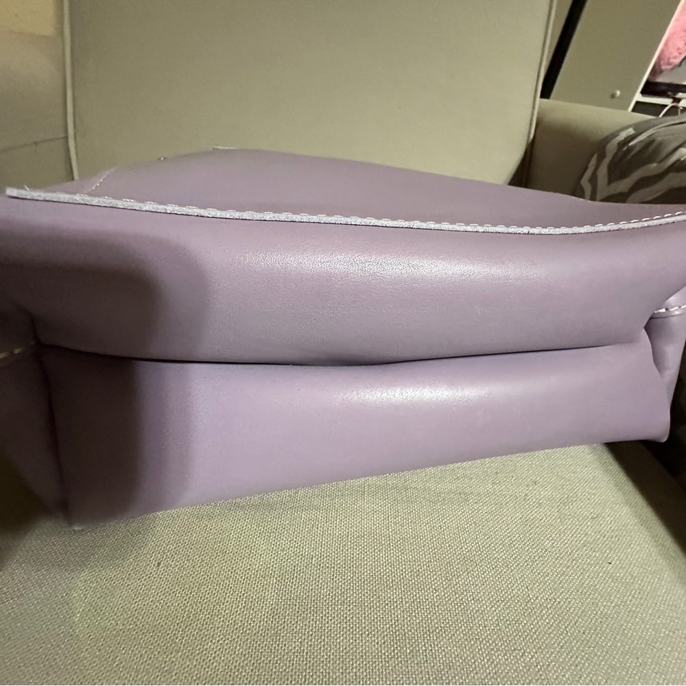 Portland Leather Goods Medium Crossbody Tote Lavender - Picture 4 of 14
